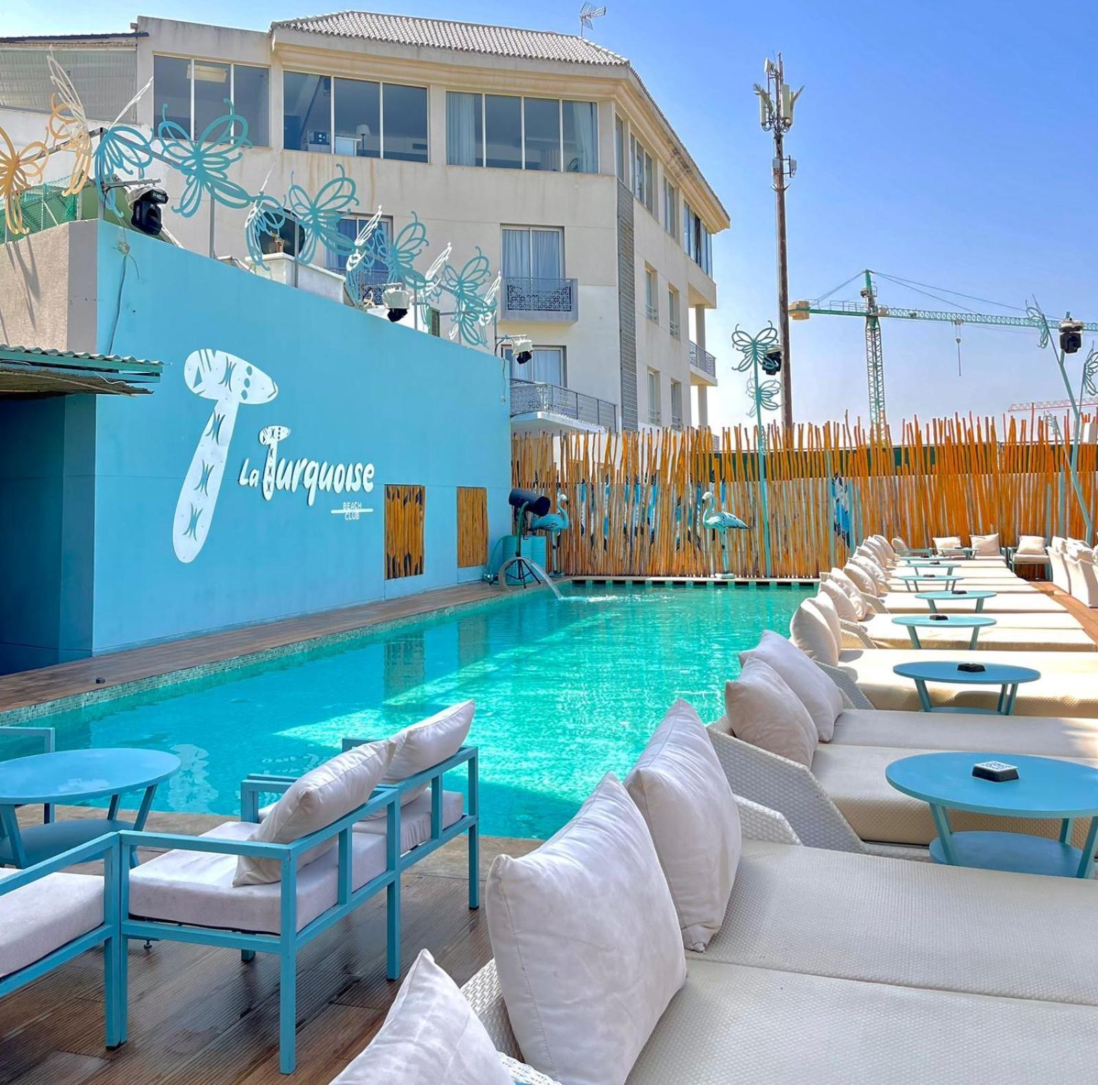 Mandarin Palace Hotel & Spa Tanger Exterior foto The pool at the nightclub